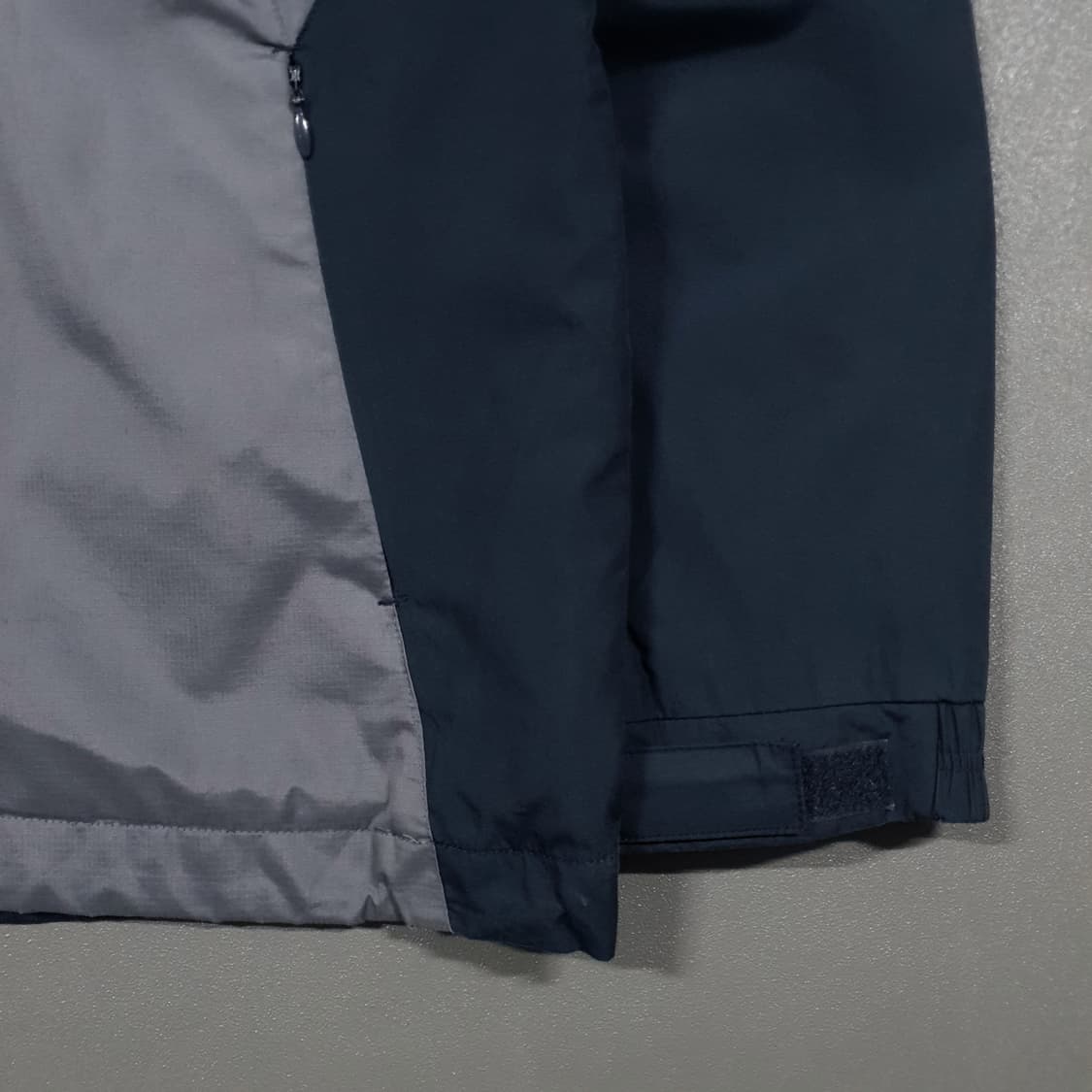 실측 XL) 나이키 00s 올드스툴 배색 스우시 후드 바람막이 자켓 윈드 상품이미지3