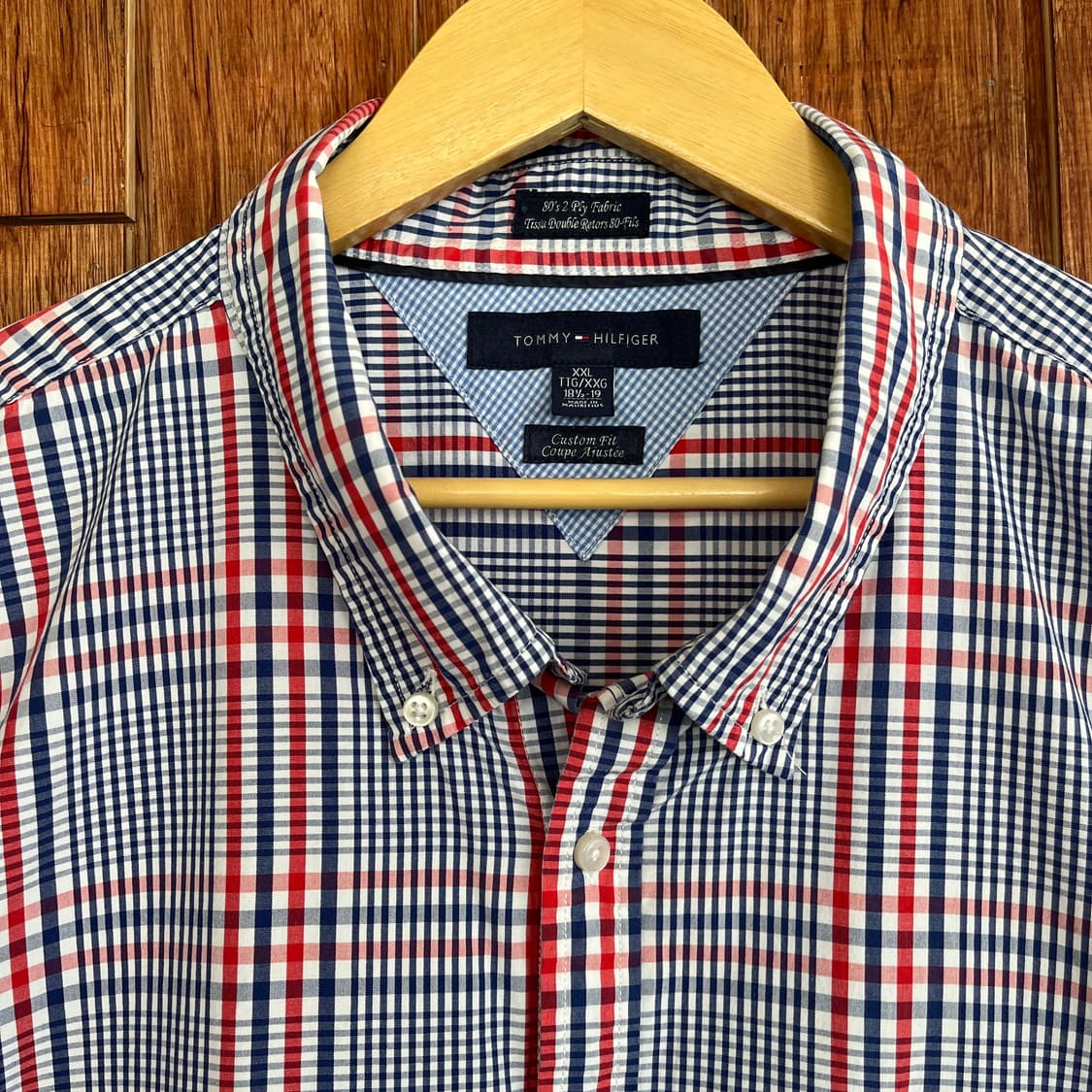 타미힐피거 체크셔츠 상품이미지3