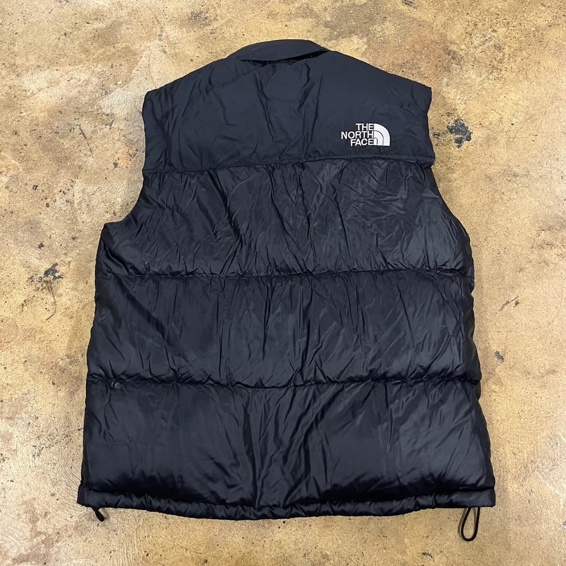 [정품/M] 노스페이스 블랙 패딩 조끼 b18 상품이미지3