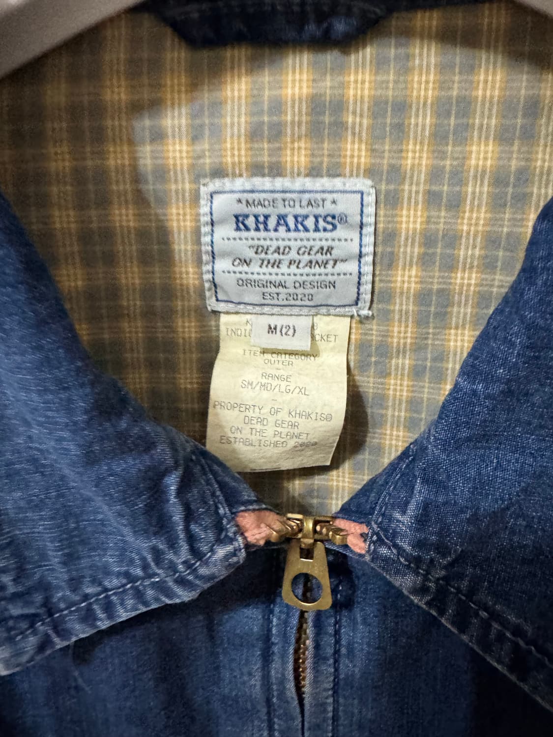 카키스 데님자켓 2(M) 상품이미지3