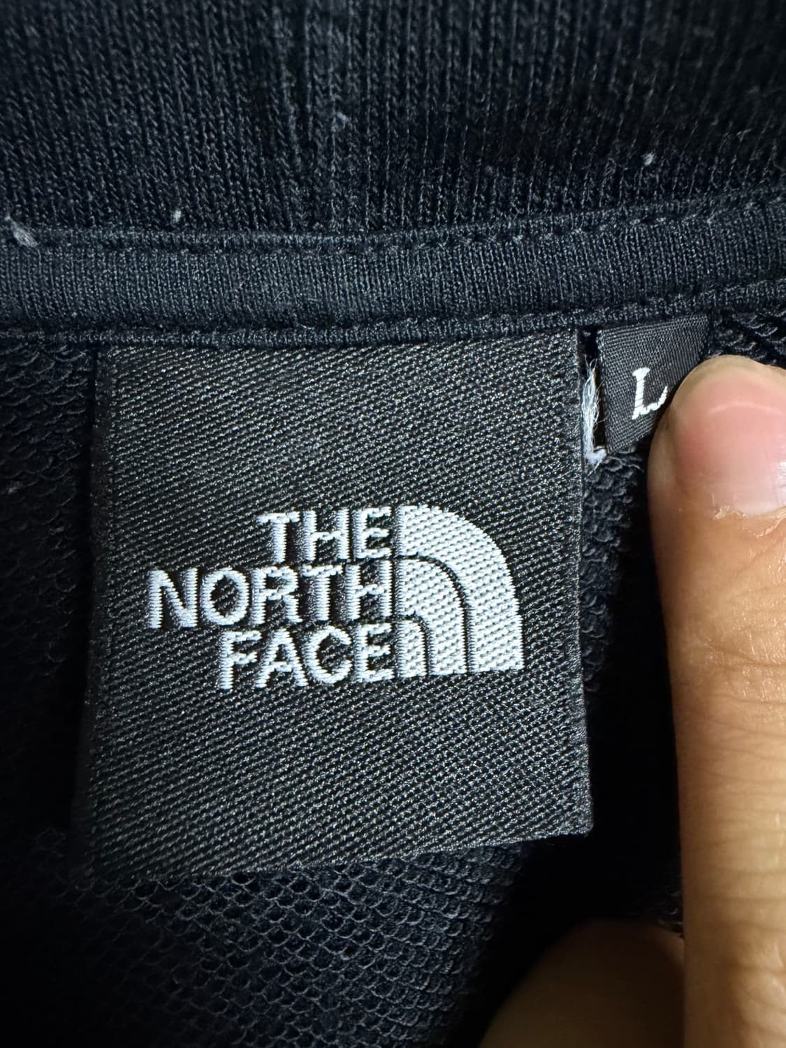 노스페이스 기본 로고 후드 집업 상품이미지3