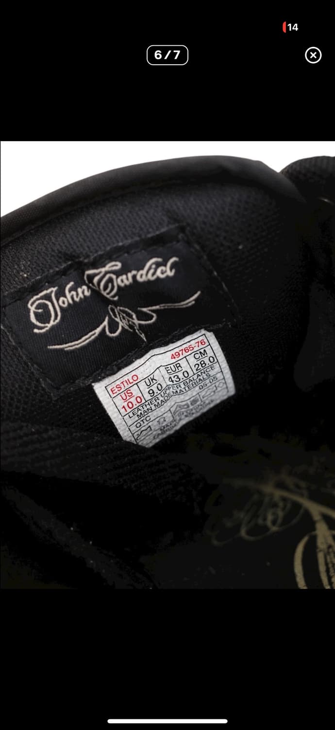 280)00's 빈티지 반스x존 카디엘 보드화 상품이미지6