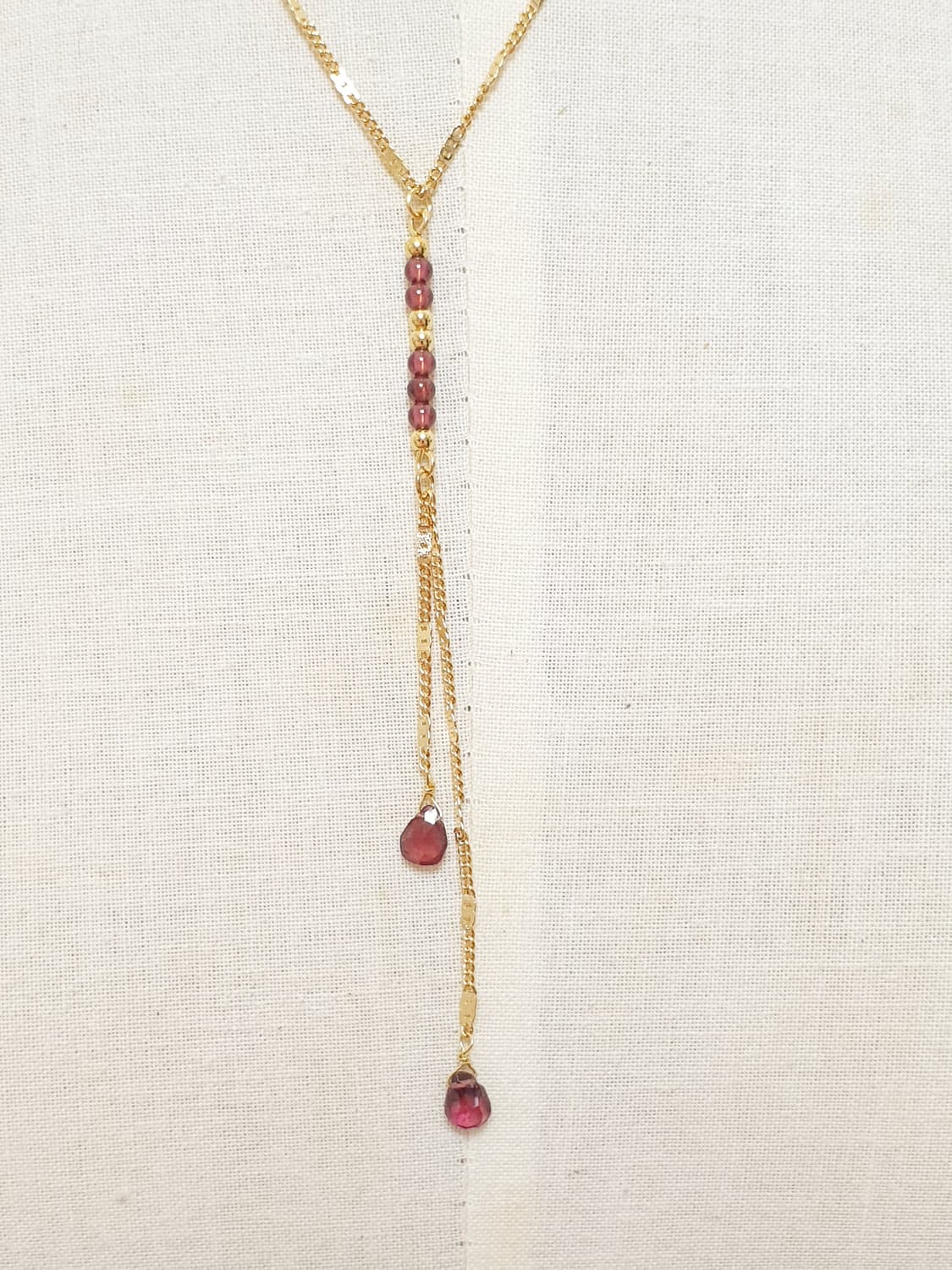 Y 가넷 목걸이 상품이미지3