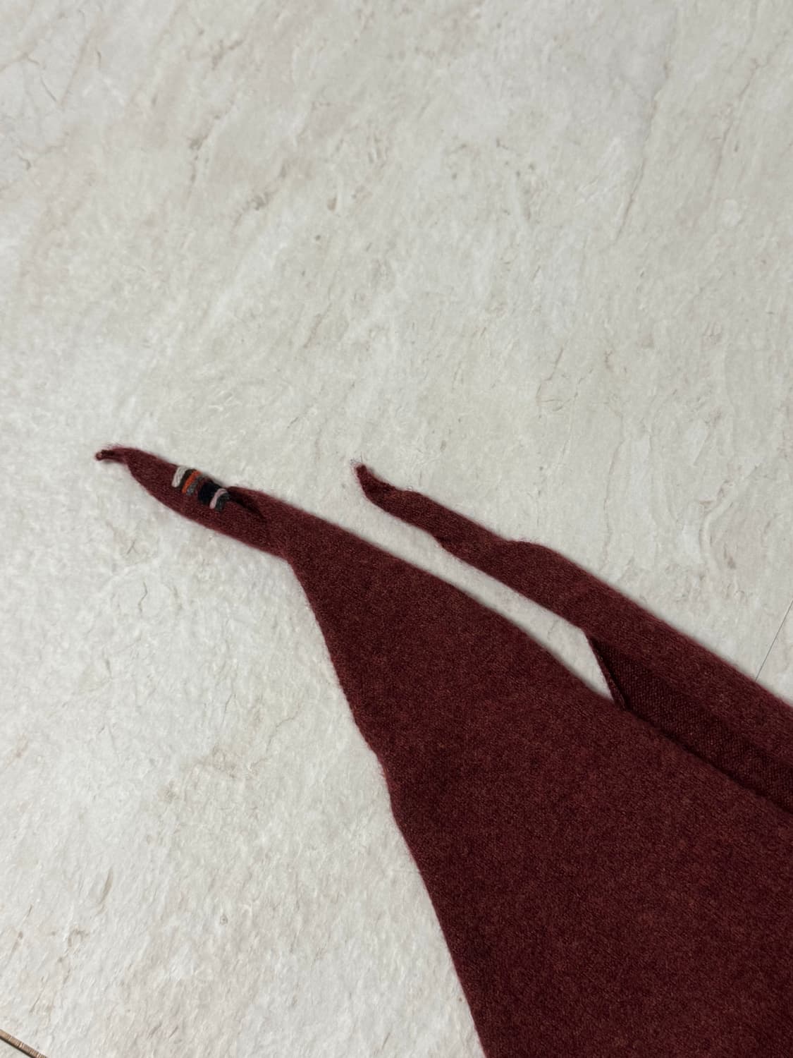 익스트림캐시미어 반다나 스카프 마룬 상품이미지7
