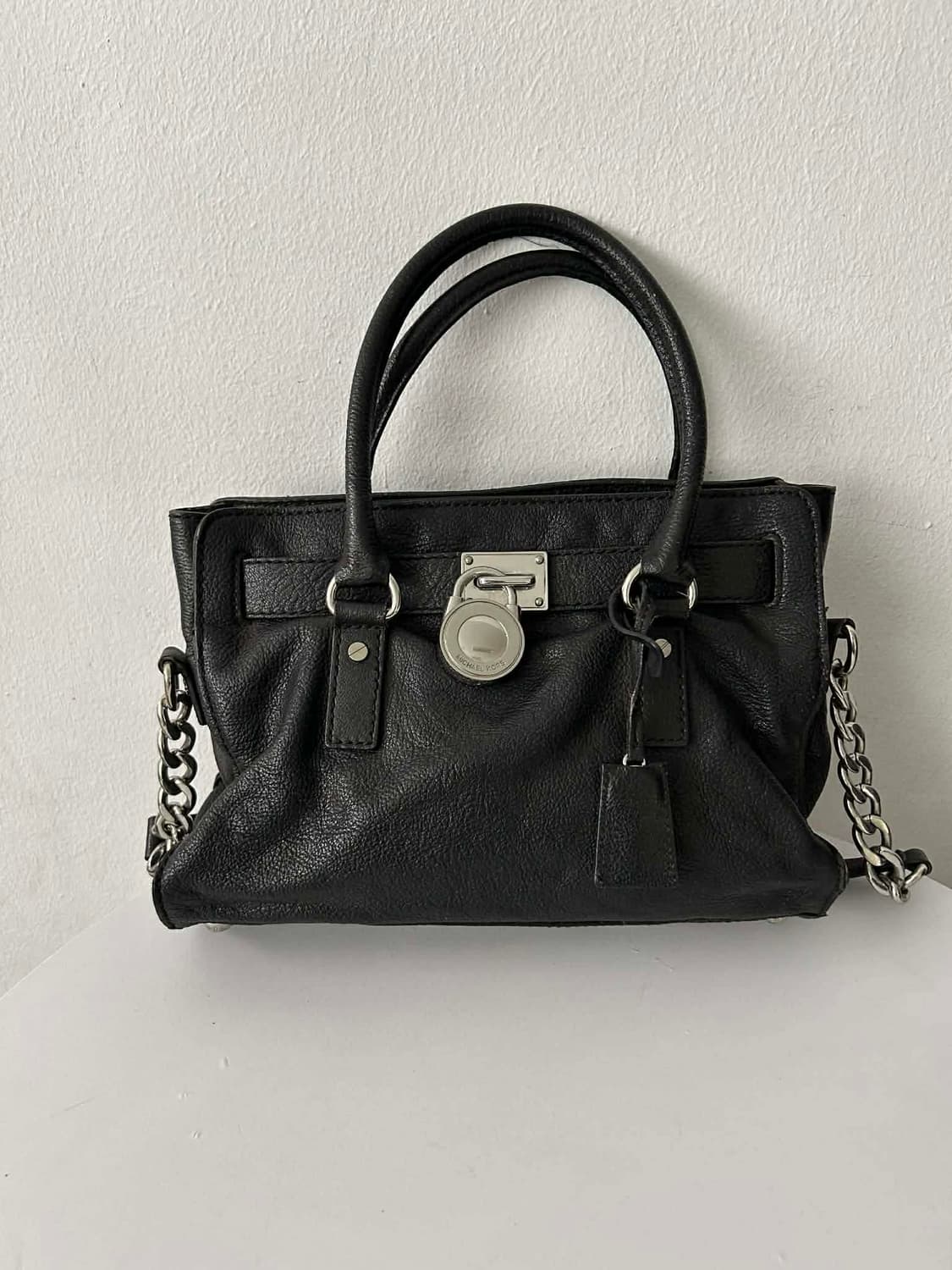 마이클코어스 해밀턴 레더 사첼 토트백 체인 숄더백 상품이미지1