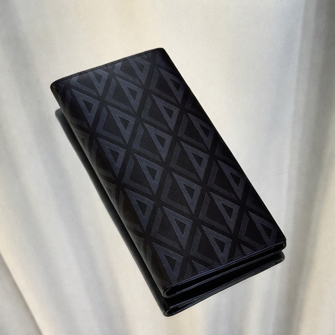 디올 다이아몬드 블랙 브라짜 장지갑 월렛 상품이미지2