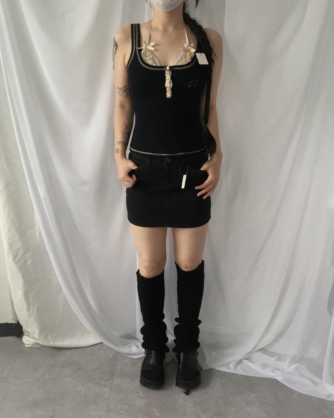 Holter point henry neck sleeveless 상품이미지1