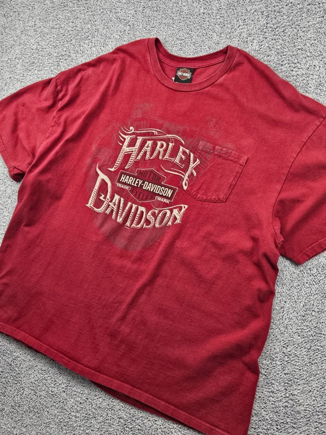 할리데이비슨 빈티지 반팔 티셔츠 ( 3XL ) / 11711 상품이미지4