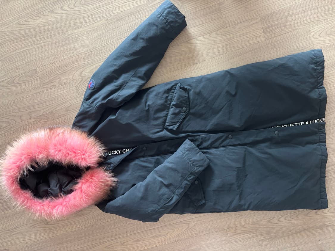 코오롱 럭키슈에뜨 구스 야상 롱패딩  36사이즈 상품이미지2