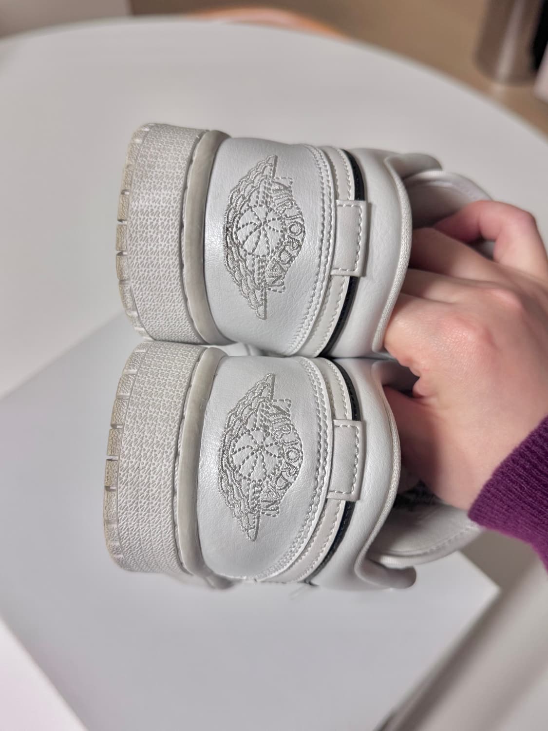 [230] 나이키 조던 1 로우 흰검 판다 상품이미지7