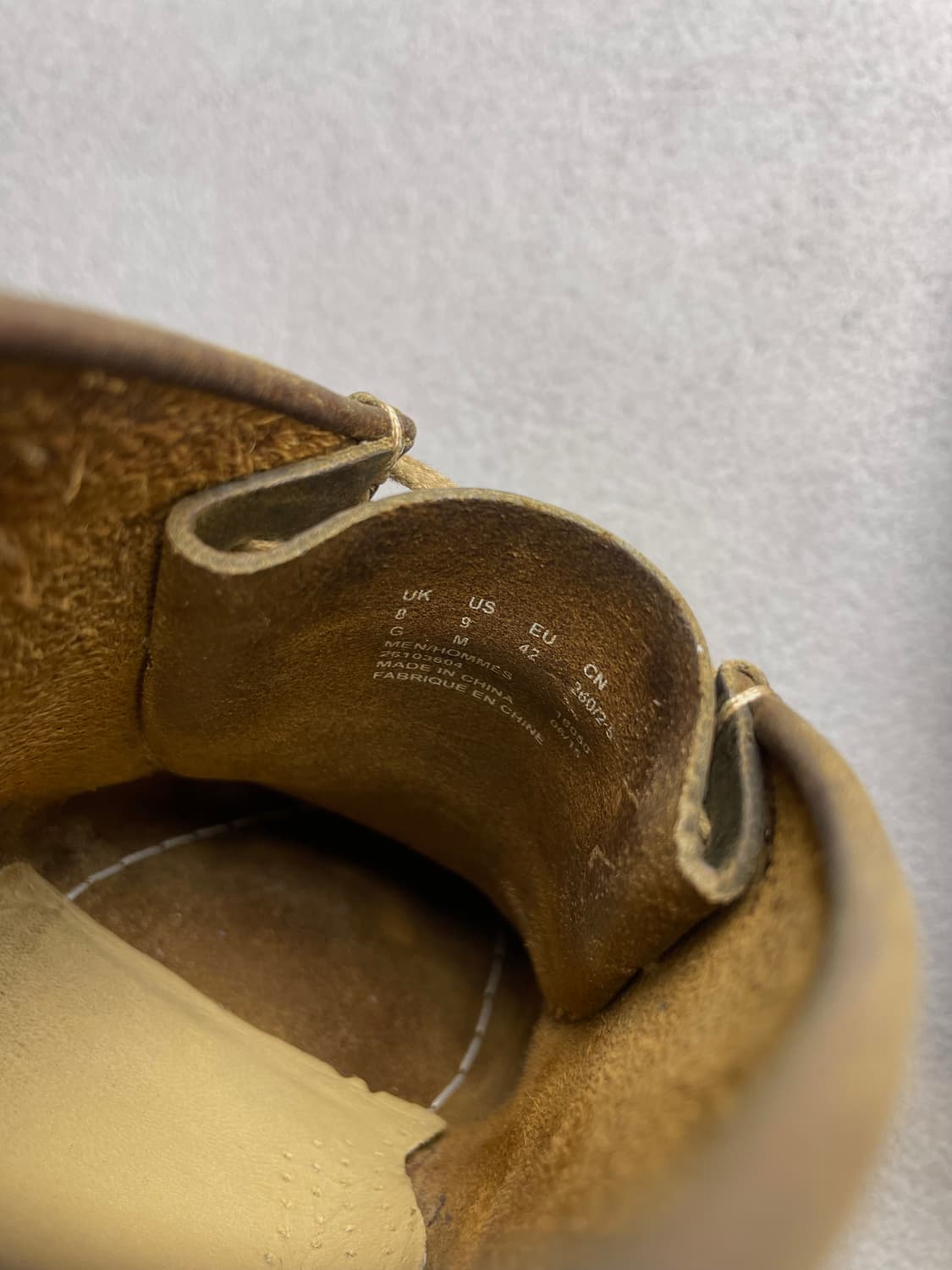 [us9] Clarks Wallabee Boot - 270 클락스 상품이미지5