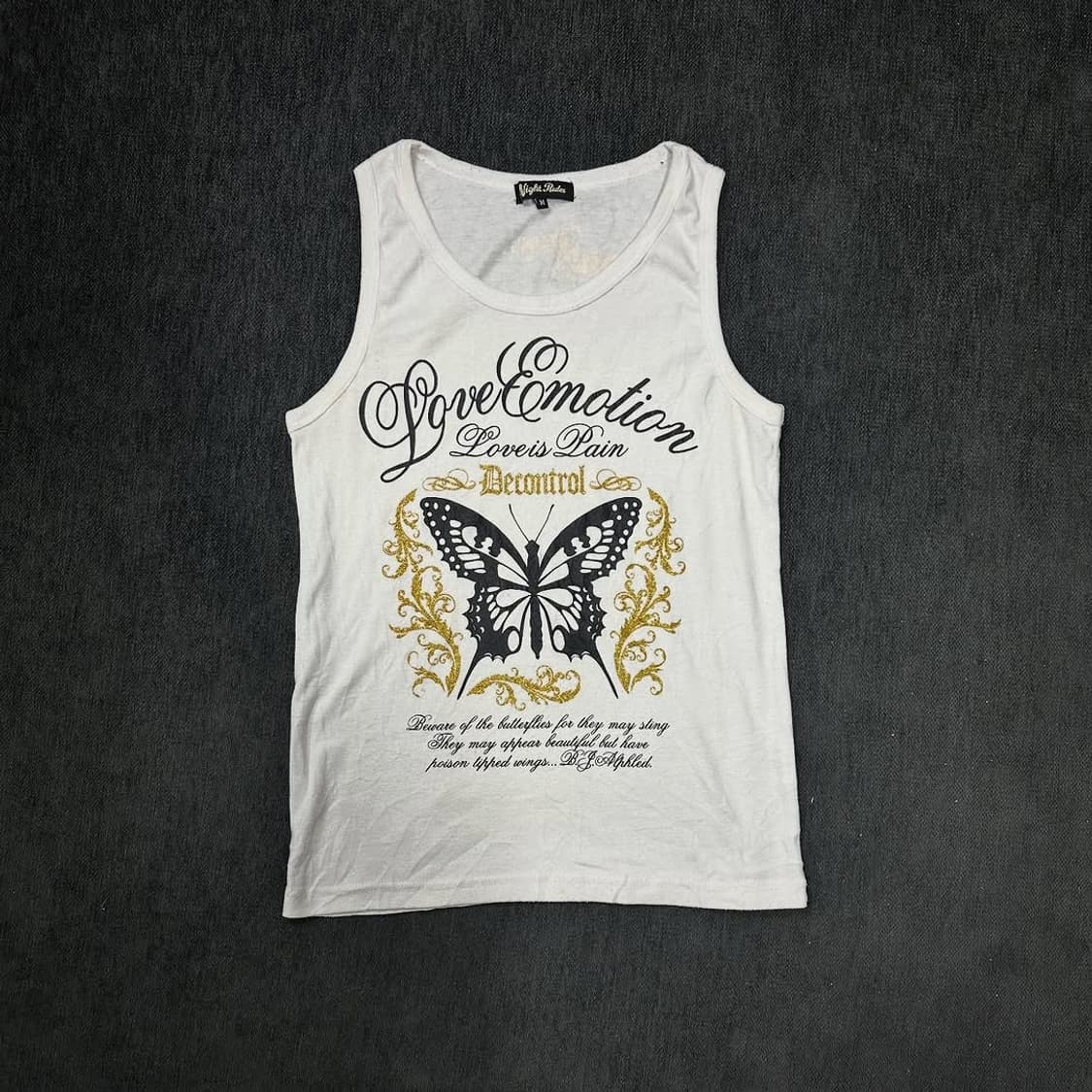 gothic butterfly sleeveless 상품이미지1