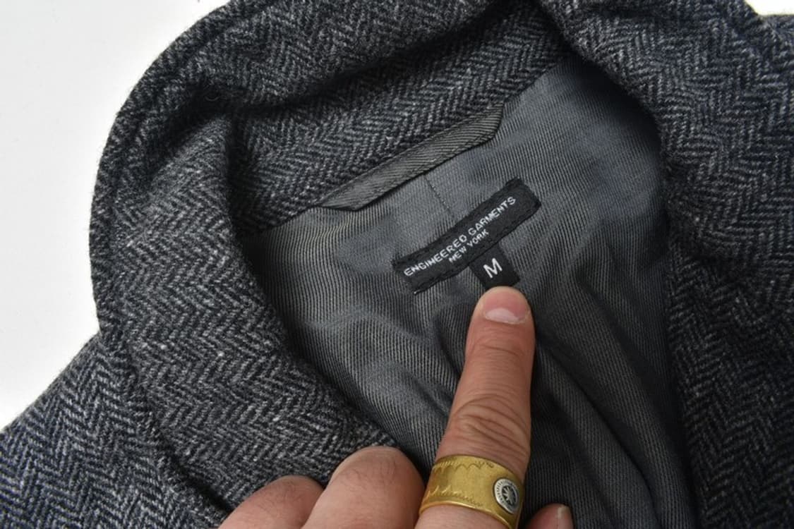 엔지니어드가먼츠 헤링본 울 자켓 M N1224 상품이미지8