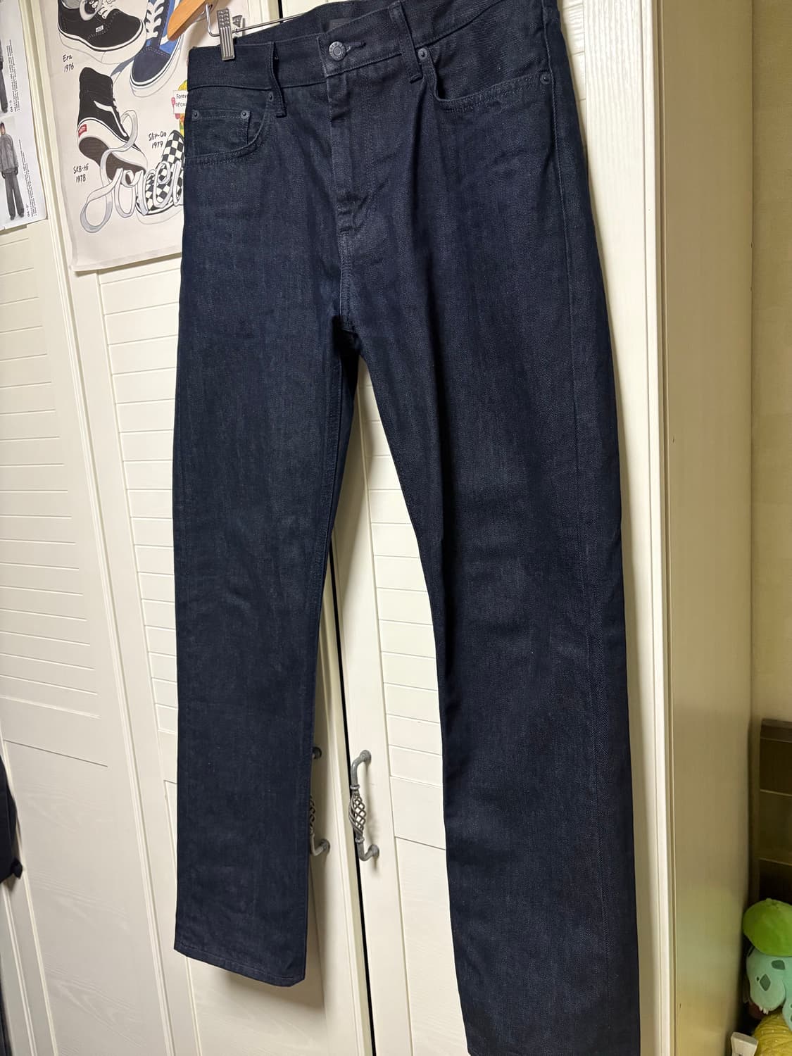 유니클로x헬무트랭 클래식 컷 인디고(33) 노수선 상품이미지1