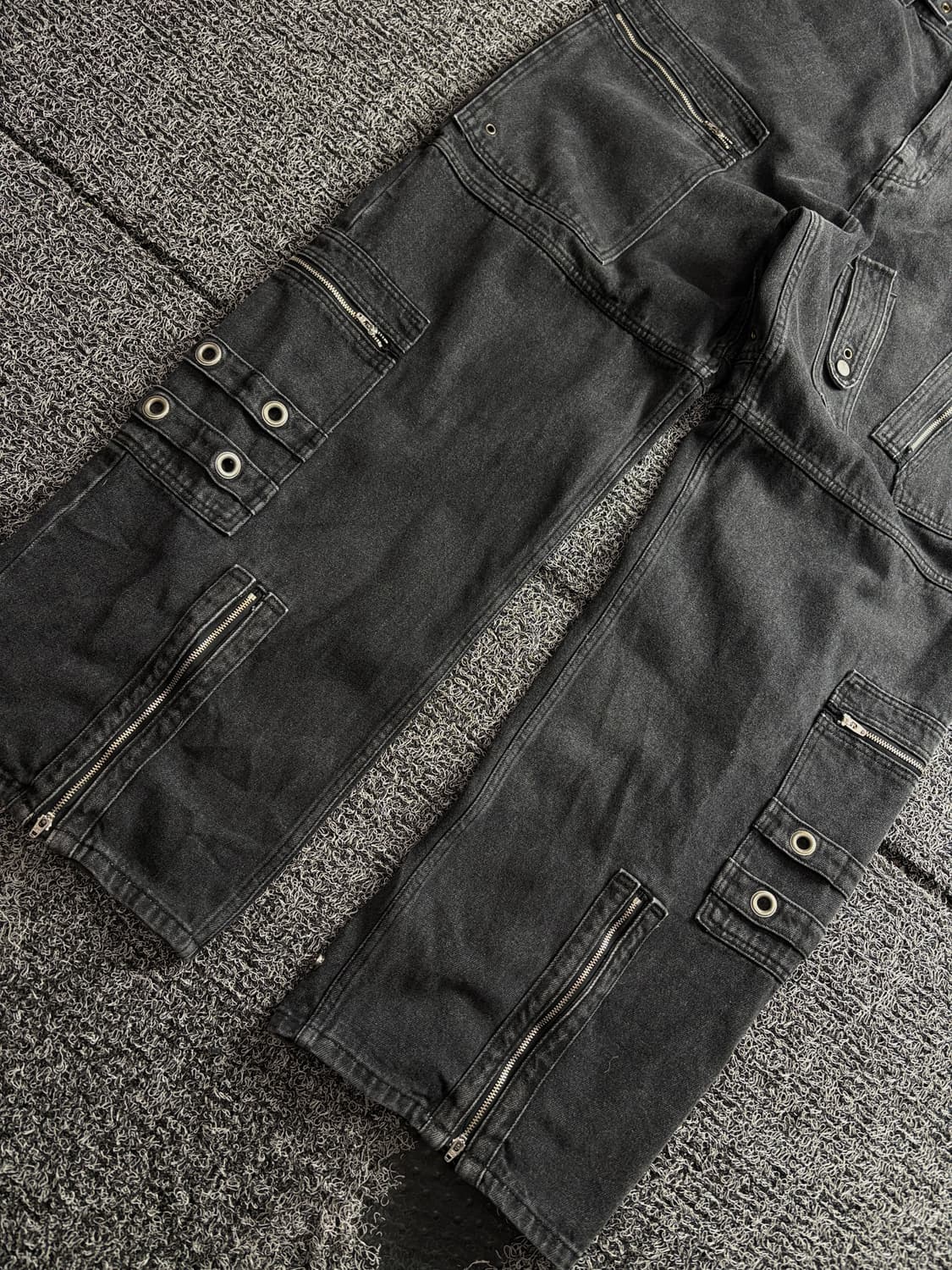 프로젝트gr 텍티컬 멀티 포켓 와이드핏 플라이트 팬츠 3375 상품이미지3