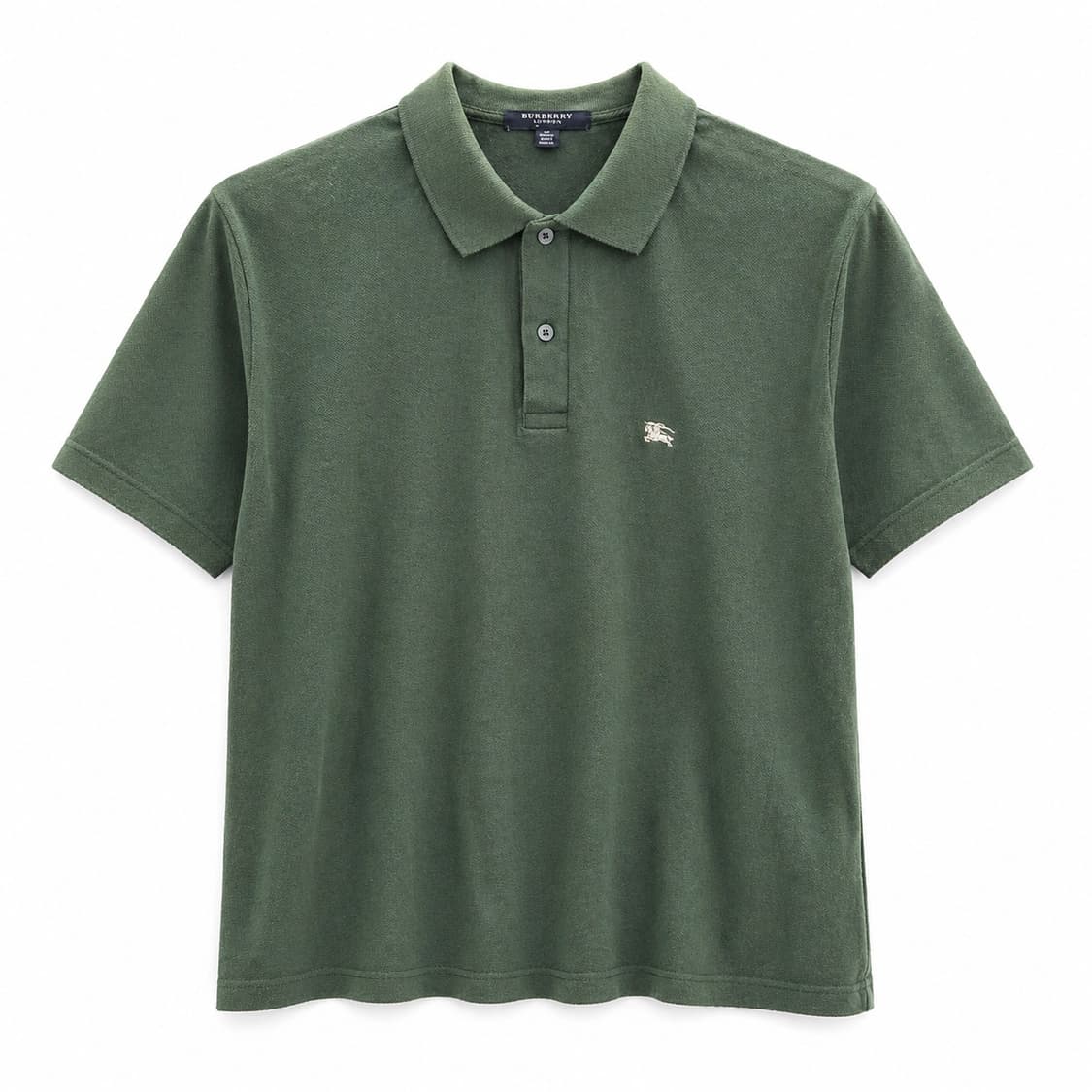 버버리 로고 자수 올리브 카라티 S 상품이미지1