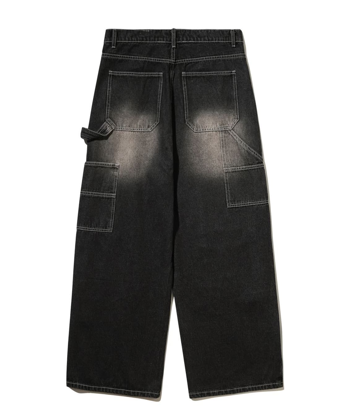 트릴리온 카펜터 디스트로이드 워싱 데님 팬츠 청바지 XL 상품이미지4