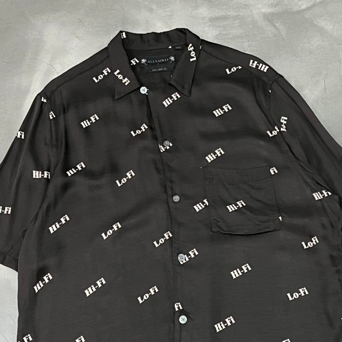  올세인츠 레터링 하프 셔츠 y15993 상품이미지3