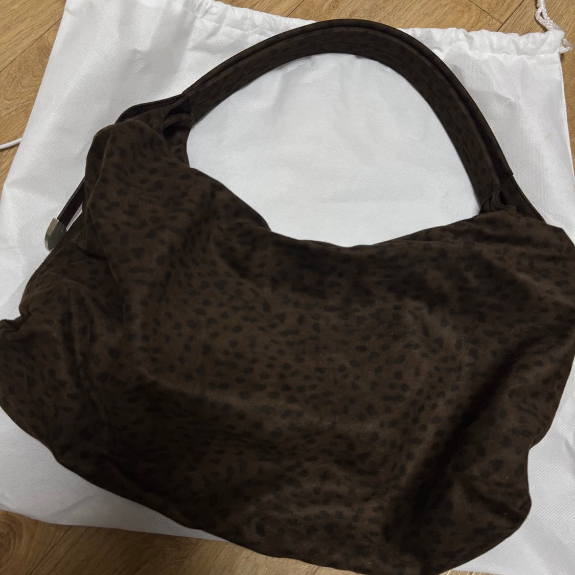 샌드뮤지엄 CACTUS HOBO BAG [Leopard Brown] 상품이미지2