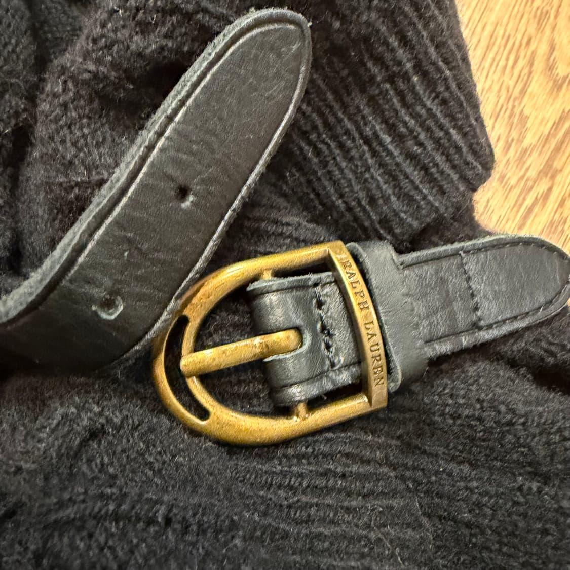 폴로 랄프로렌 울 캐시미어 숄케이프 랩 니트 드레스 상품이미지3