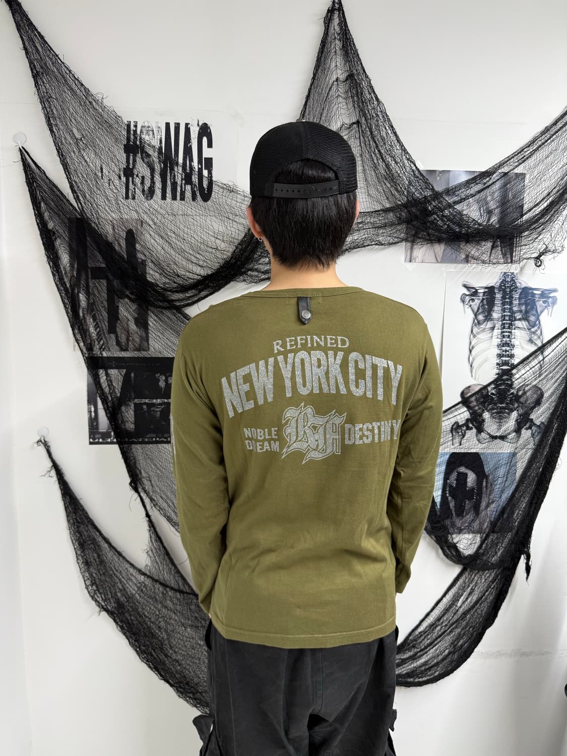 00s mood lettering detail longsleeve 상품이미지7