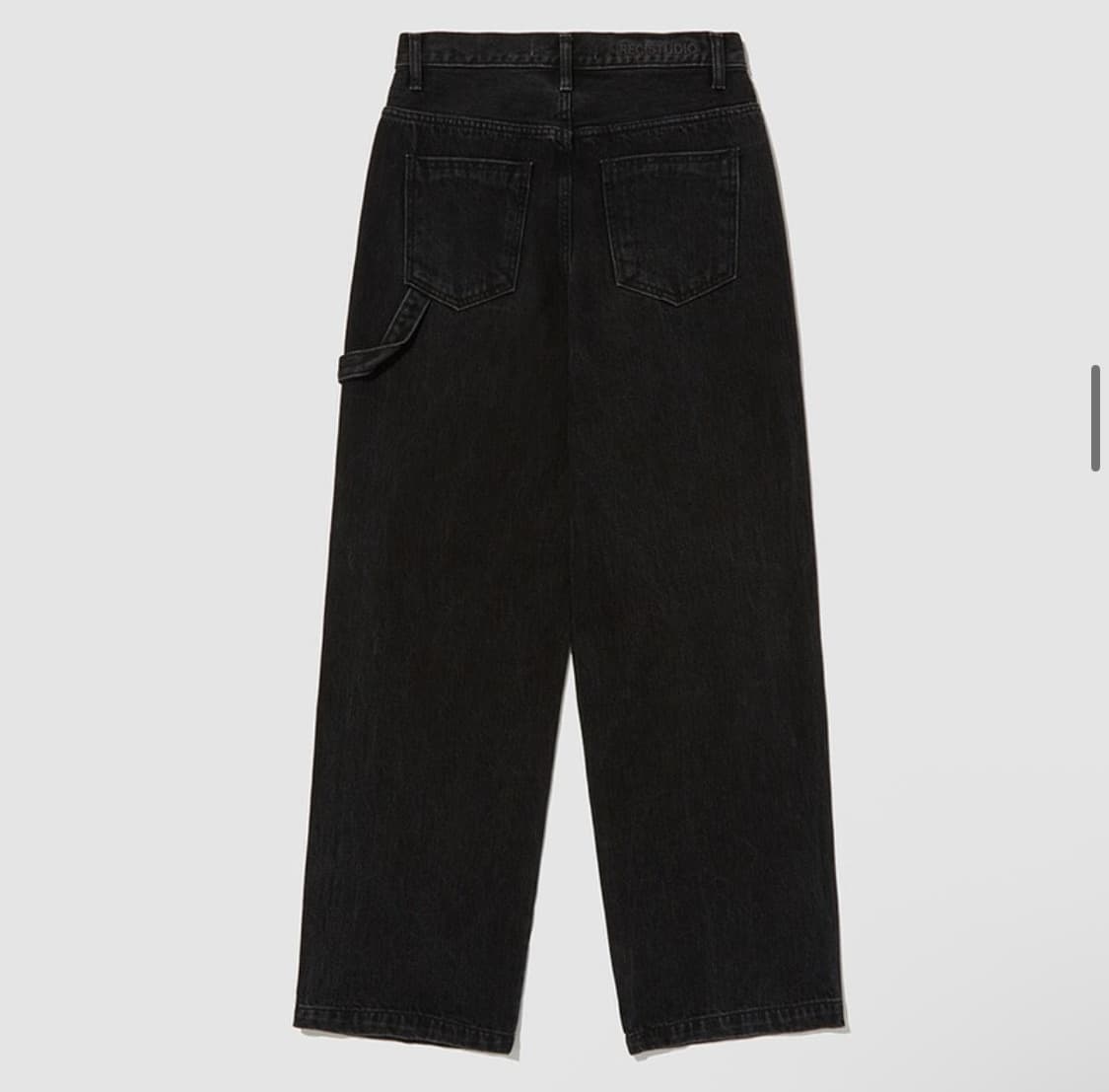 새상품) 렉스튜디오 블랙포인트 워싱데님팬츠 M (정가 139,000원) 상품이미지8