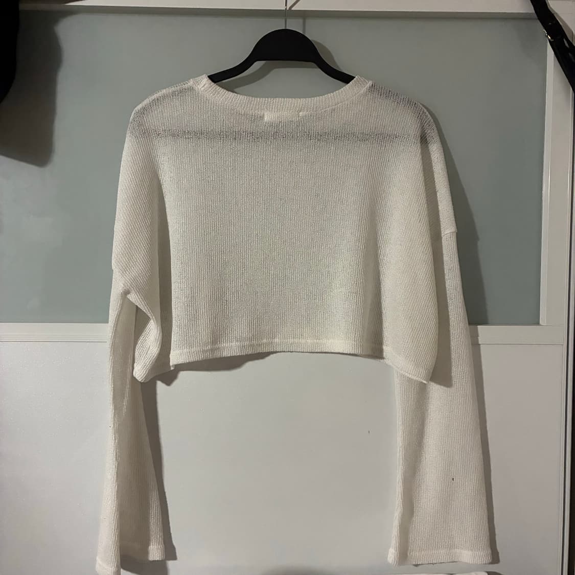 See-through summer white sleeve  상품이미지2