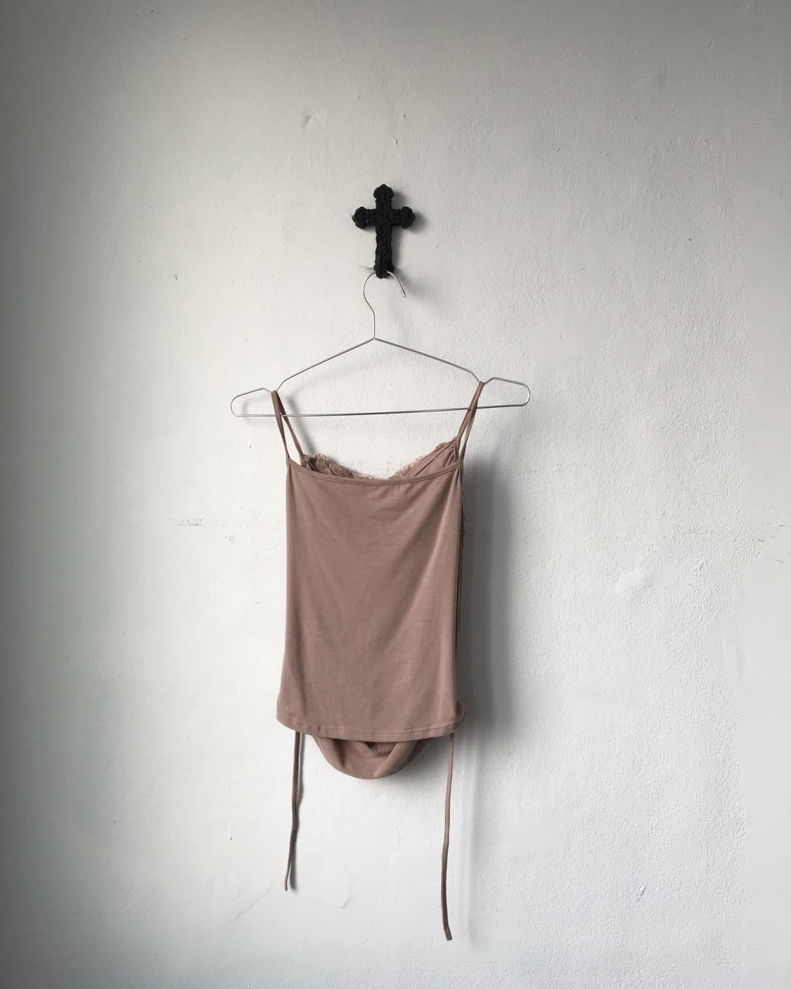 Crochet point shirring sleeveless 상품이미지3