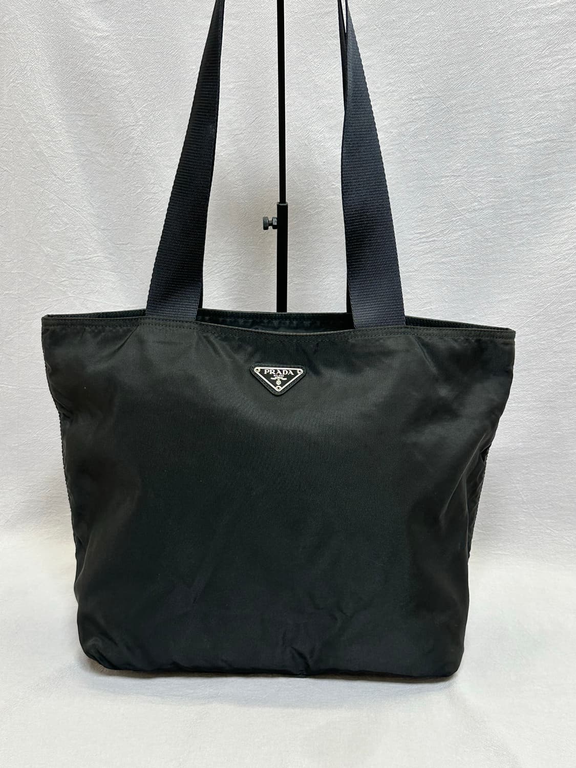 프라다 블랙 토트백 포코노 나일론 쇼퍼백 상품이미지2