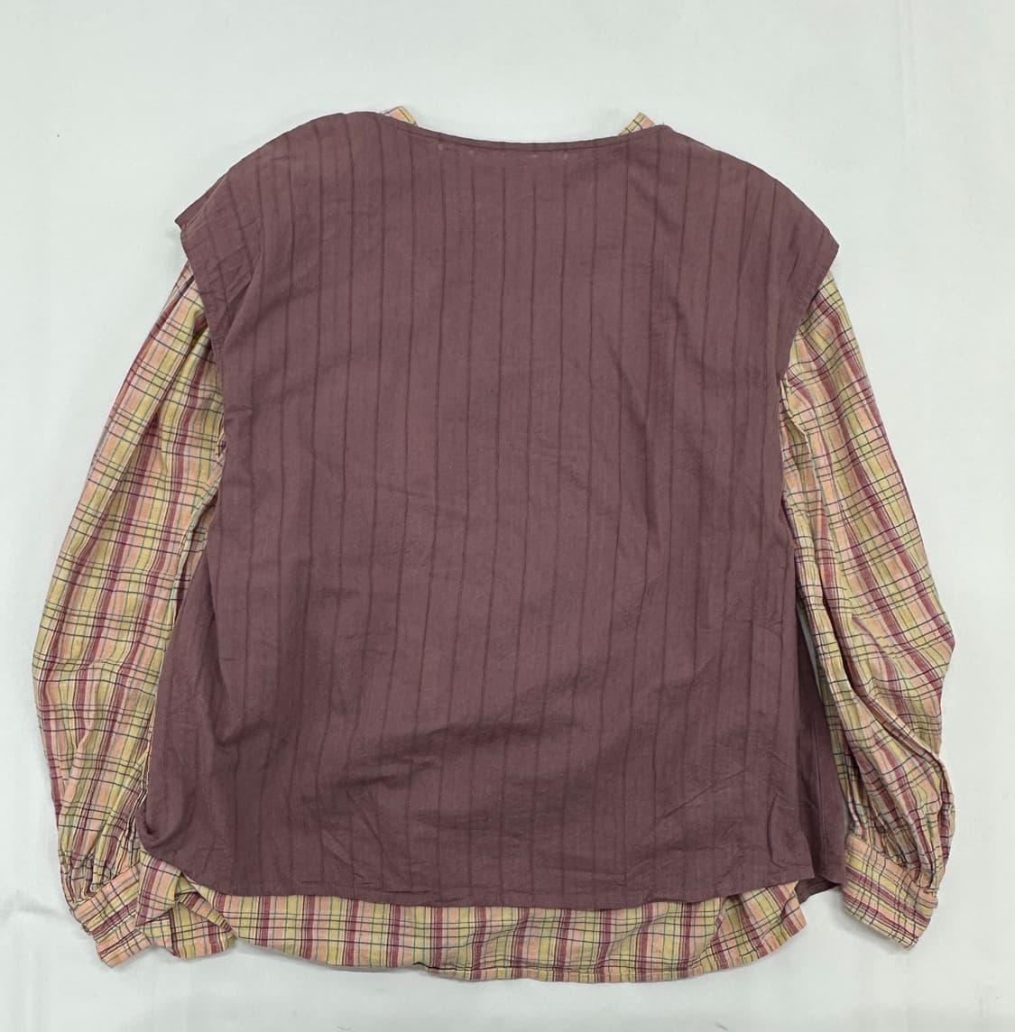 🍇하구미의 체크 러블리 코디세트 🍇 셔츠 블라우스 괴짜 그런지 히피 상품이미지4