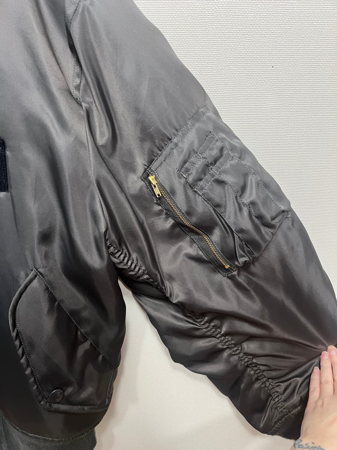 빈티지 그레이 항공 점퍼 상품이미지9