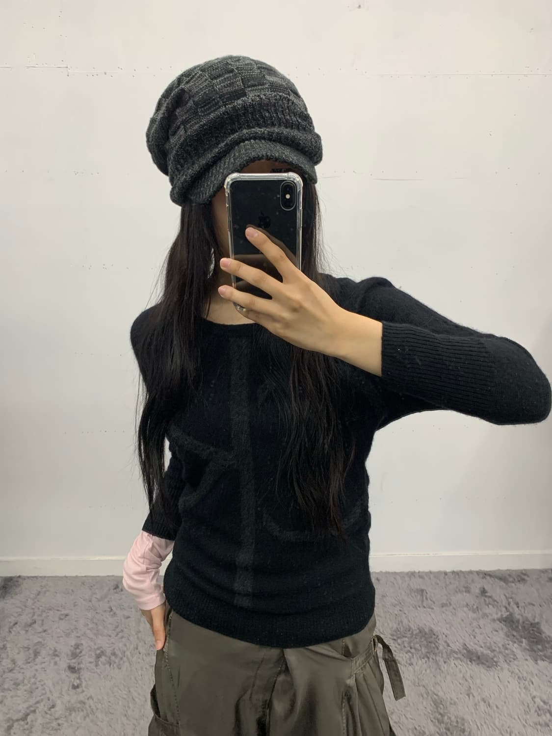 캘빈클라인 진스 로고 니트 상품이미지1