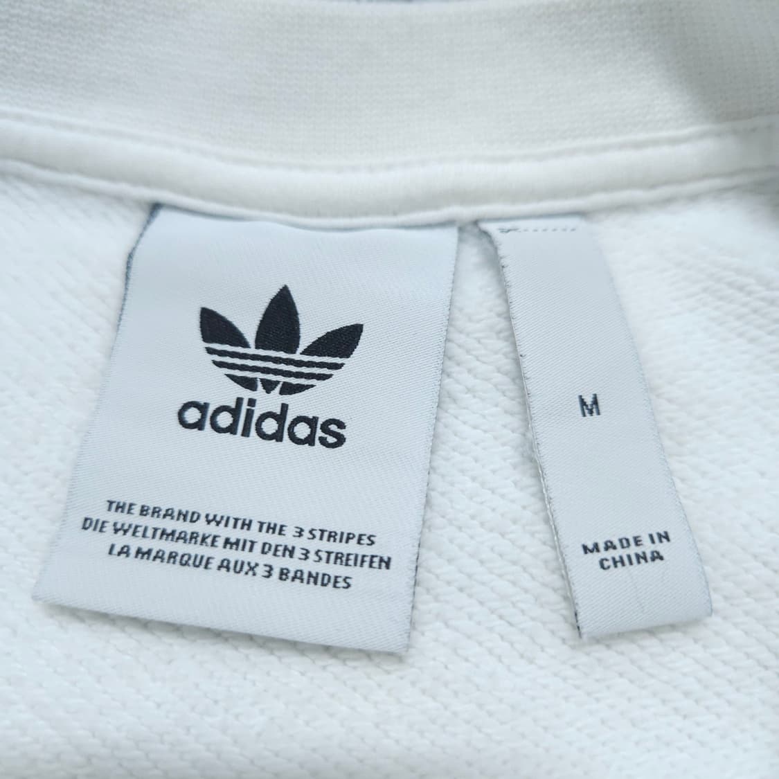 아디다스) M 여자 라이벌리 세미크롭 맨투맨 / 왕눈이샵 상품이미지8