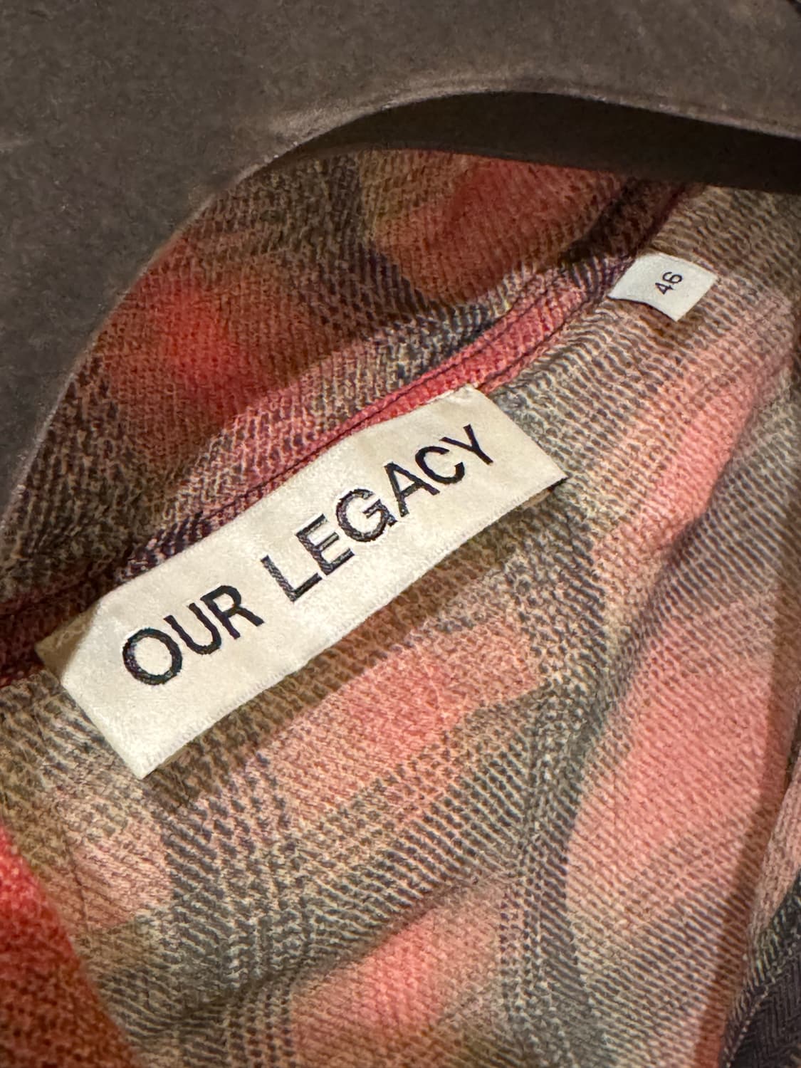 아워레가시 슈렁큰 풀집 럼버체크 새상품 상품이미지5