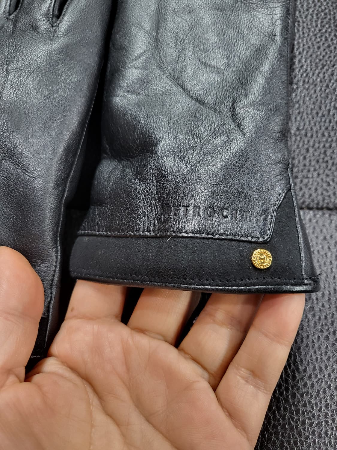 메트로시티 양가죽 장갑 상품이미지3