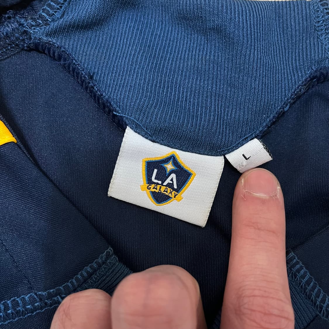 아디다스 LA 갤럭시 허벌라이프 07-08 어웨이 삼선 유니폼L(100 상품이미지3