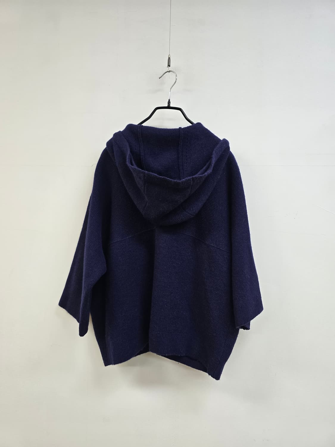 한섬 시스템 루즈핏 빅포켓 후드 니트 집업 상품이미지8