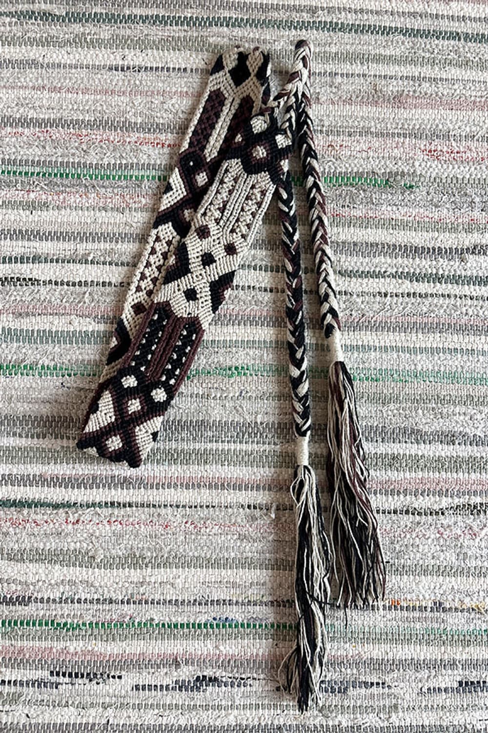 Brown Weaving Belt 상품이미지3