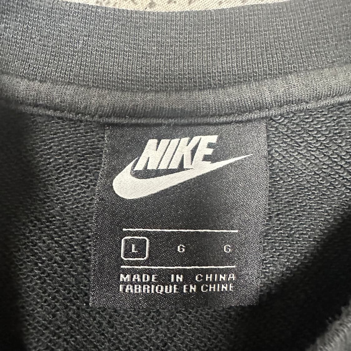 ✨ (바배) 나이키 블랙 맨투맨 상품이미지3