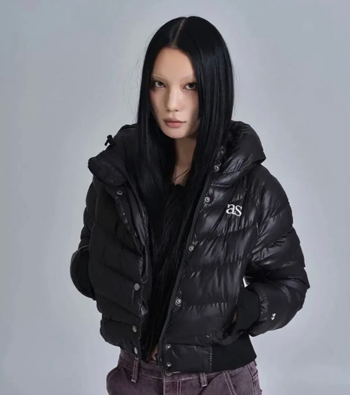 ason 애즈온 크롭 숏패딩 상품이미지1