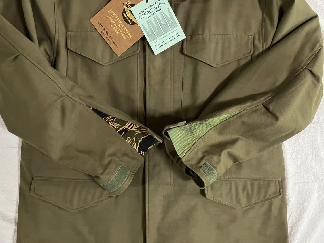 (새상품)버즈릭슨x빔즈x바이닐아카이브 M65 (L사이즈) 상품이미지4