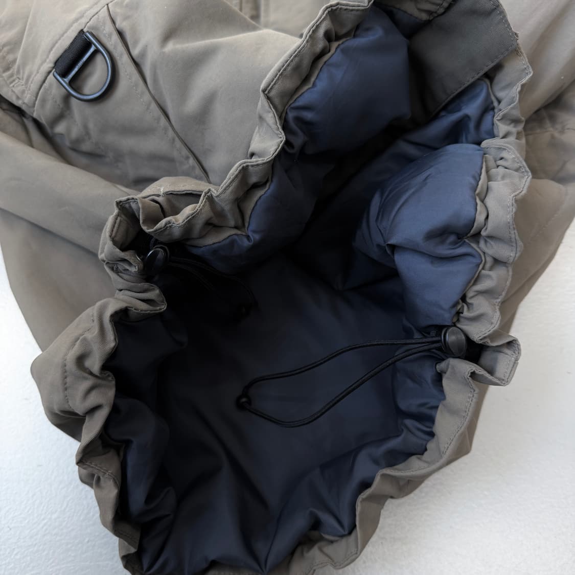 엘엘빈 고프코어 3M 신슐레이트 브라운 배색 바람막이 점퍼 자켓 상품이미지6