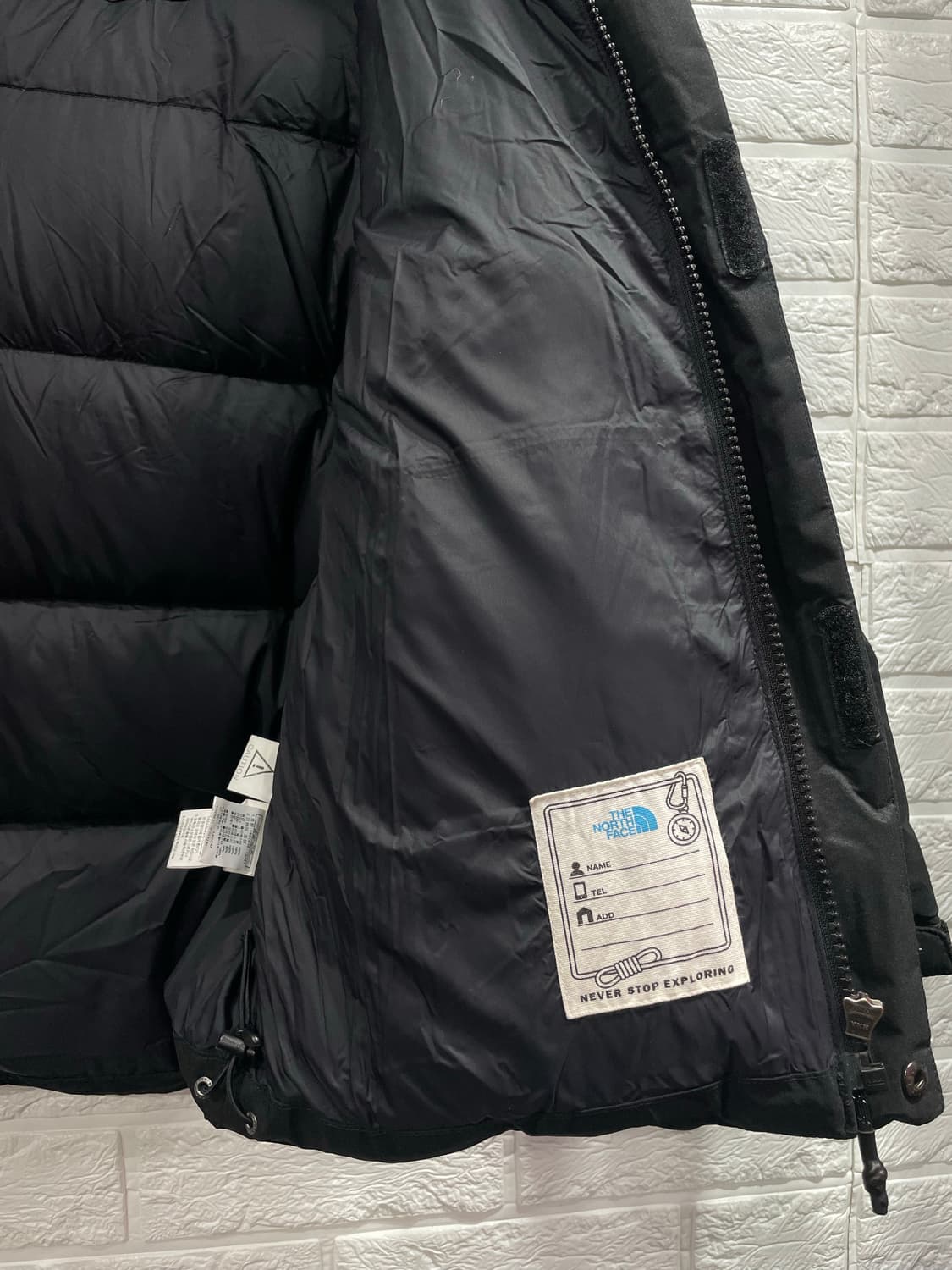 정품 노스페이스 오리털 아동패딩 140 키즈패딩 패딩9세-10세 상품이미지5