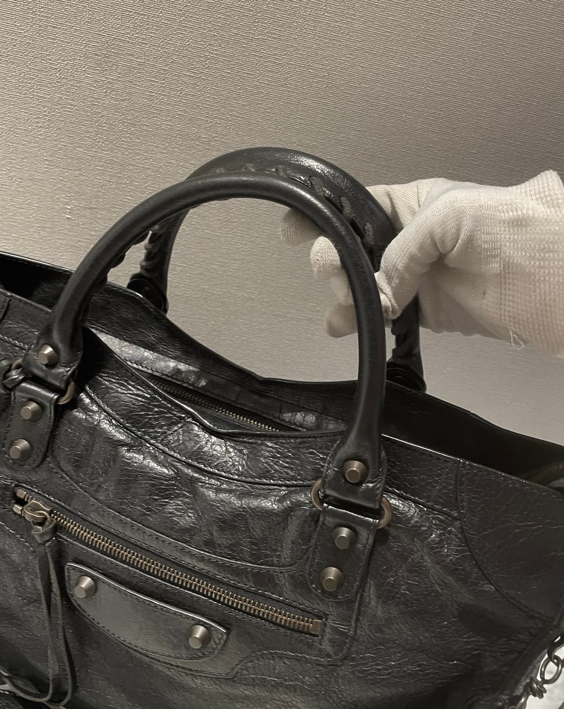 정품 발렌시아가 모터백 미디움 상품이미지8