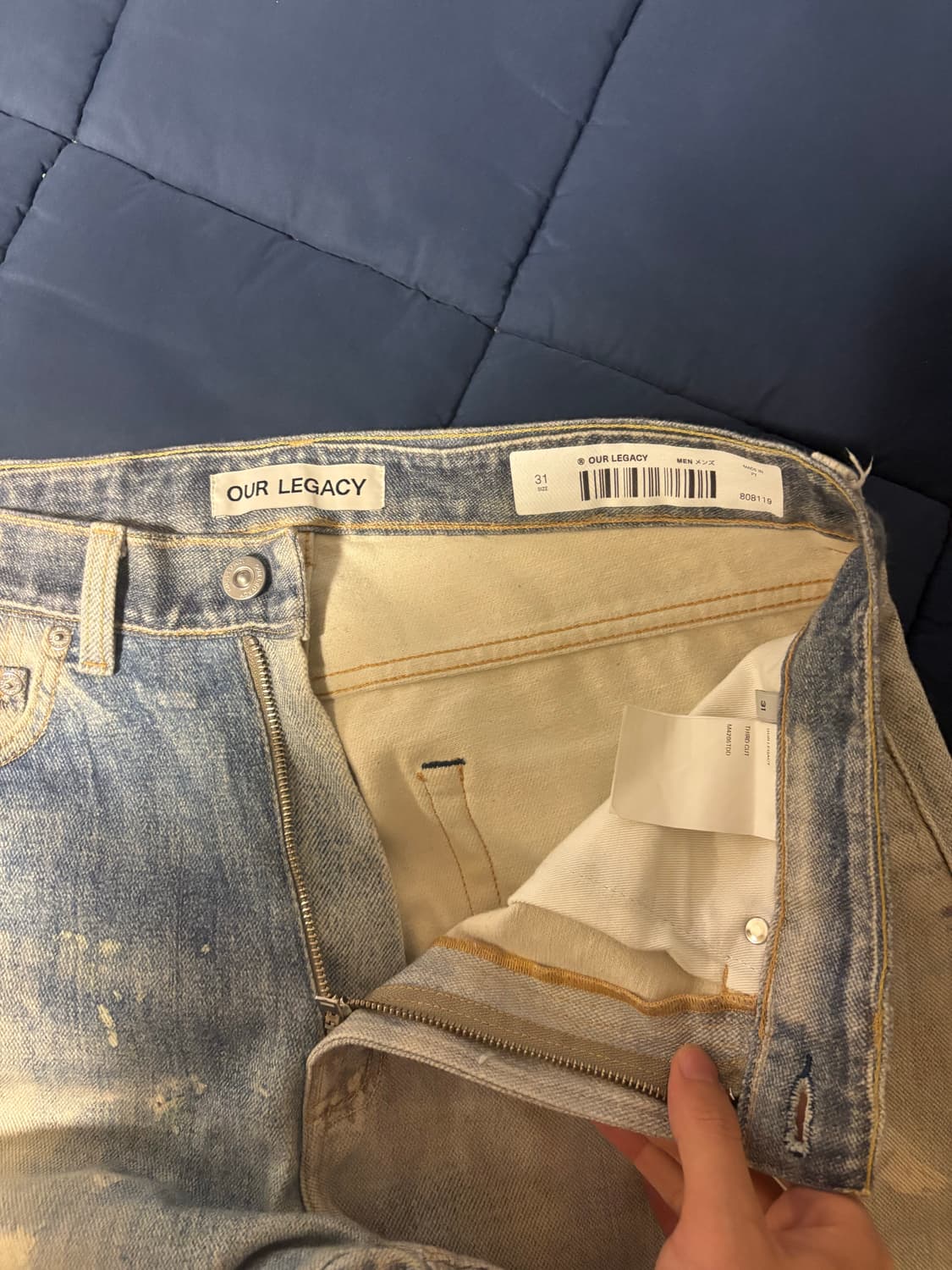 아워레가시 프린팅데님 31 상품이미지3