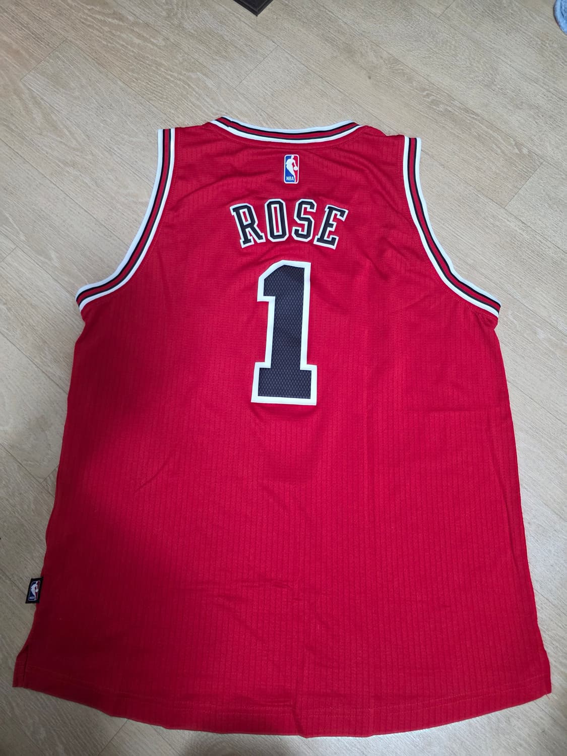 아디다스  NBA시카고 불스 데릭로즈 스윙맨 홈 유니폼 저지 L 상품이미지6