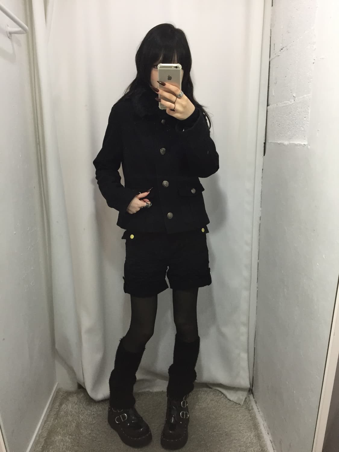 블랙퍼 코디 👻 상품이미지3