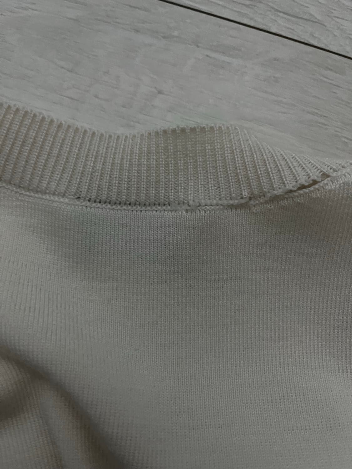 몽클레어 크림 니트경량패딩 상품이미지3