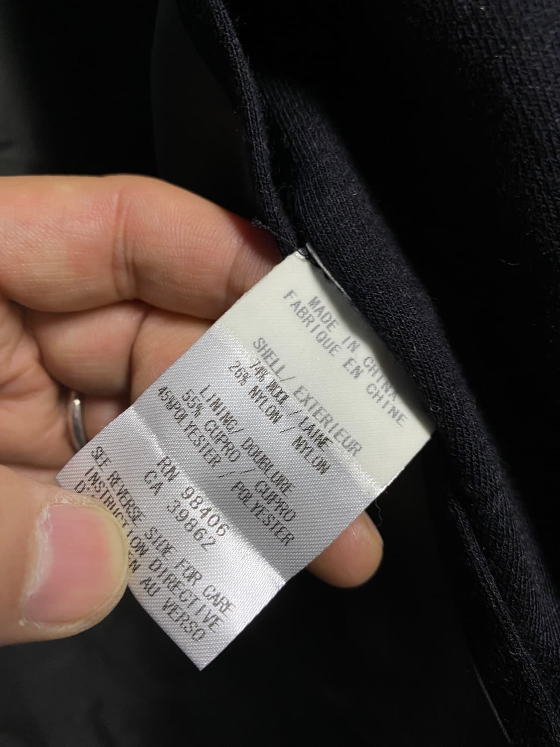 띠어리 울 자켓 38 상품이미지5