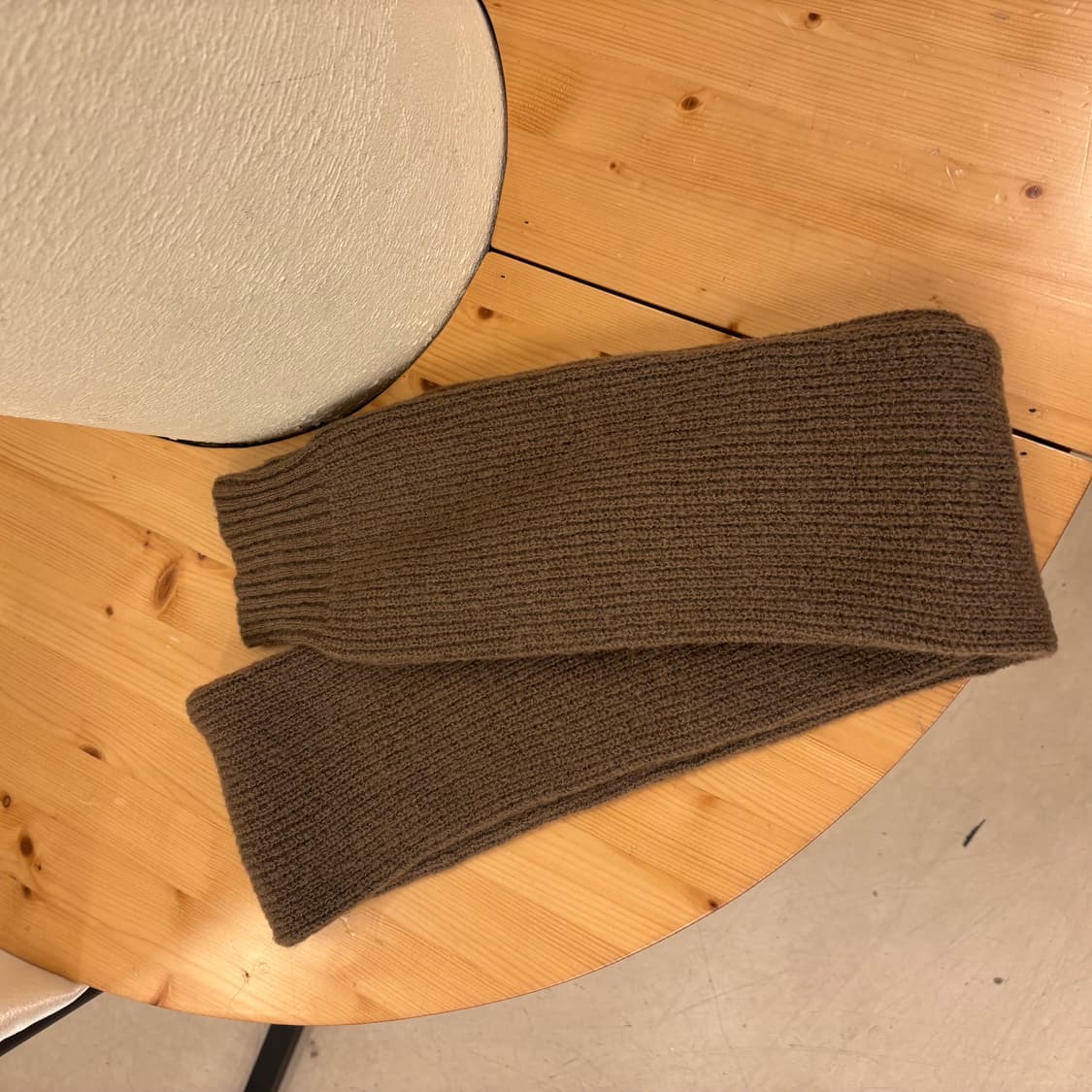 빈티지 브라운 머플러 상품이미지1